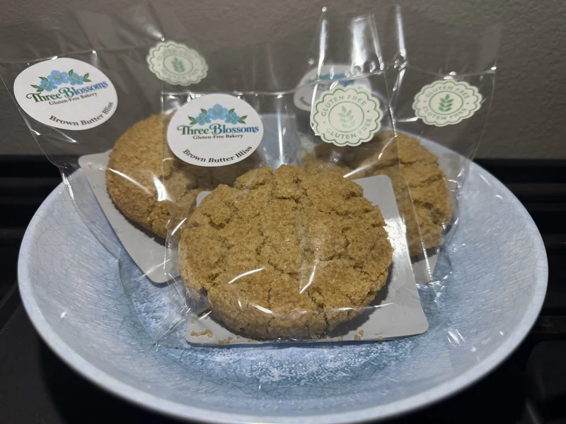 Brown Butter Bliss, our chipless brown butter cookies